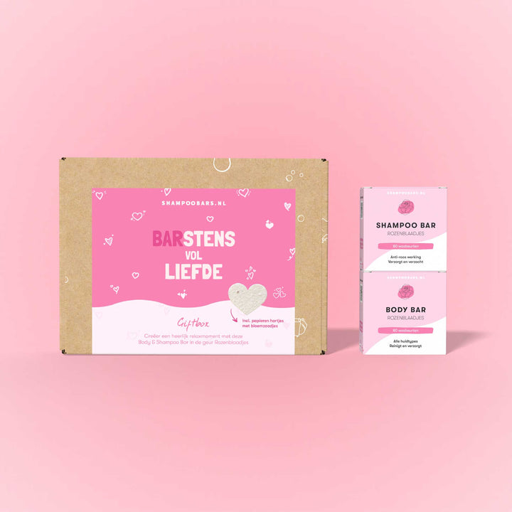 BARstens vol liefde giftbox shampoobar cadeau duurzaam vegan zeep cadeau door de brievenbus
