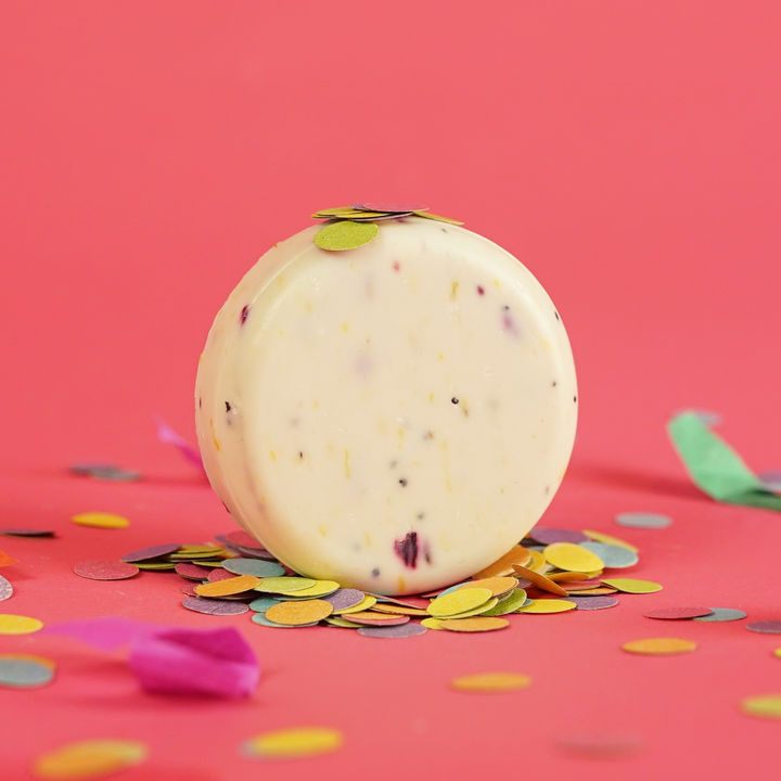 birthday cake 2-in-1 bar shampoobar 60g handgemaakt in nederland ShampooBars.nl