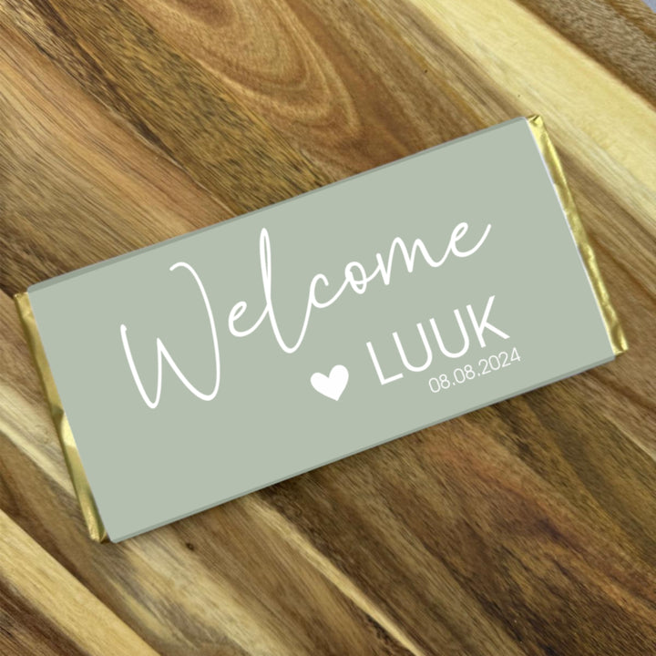 Welcome baby Chocolade