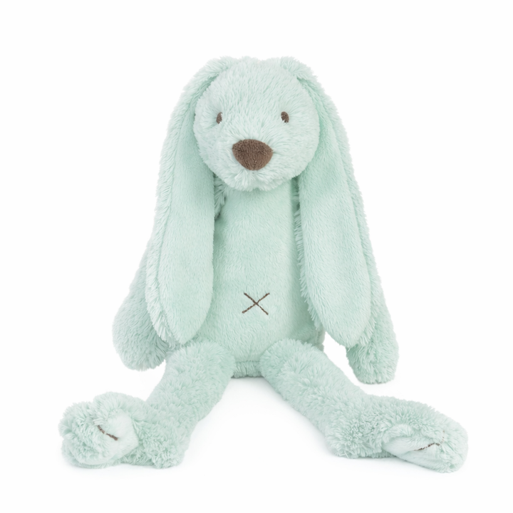 Happy Horse Rabbit Richie knuffel in lagoon mintgroen, zachte babyknuffel vanaf geboorte