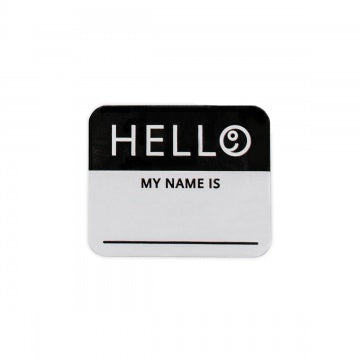 Lulujo Hello geboortesticker ‘my name is’ om naam van de baby in te vullen, perfect voor newborn foto’s en kraamcadeau set
