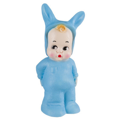 Babyblauwe Lapin & Me lamp als zacht nachtlampje voor kinderkamer of babykamer