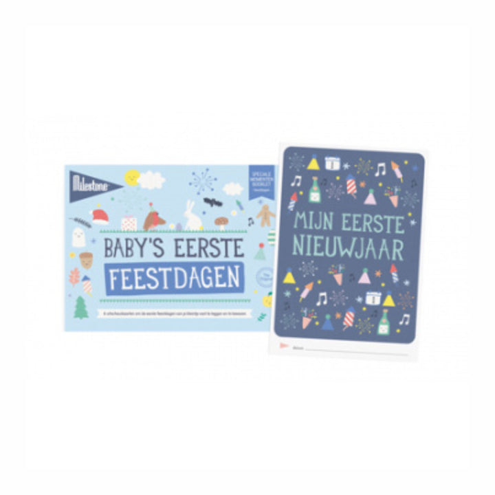 Milestone Special Moments Photo Booklet baby’s eerste feestdagen met kaartjes, mijlpaalkaarten om baby’s eerste feestdagen vast te leggen