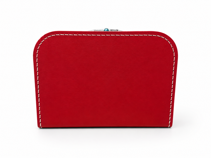 No Waste koffertje rood met lichte schade deksel