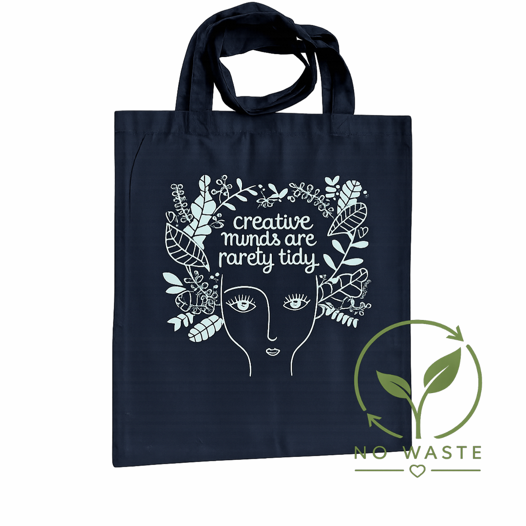 No Waste totebag Creative Life zonder schade, beperkt beschikbaar en duurzaam hergebruik