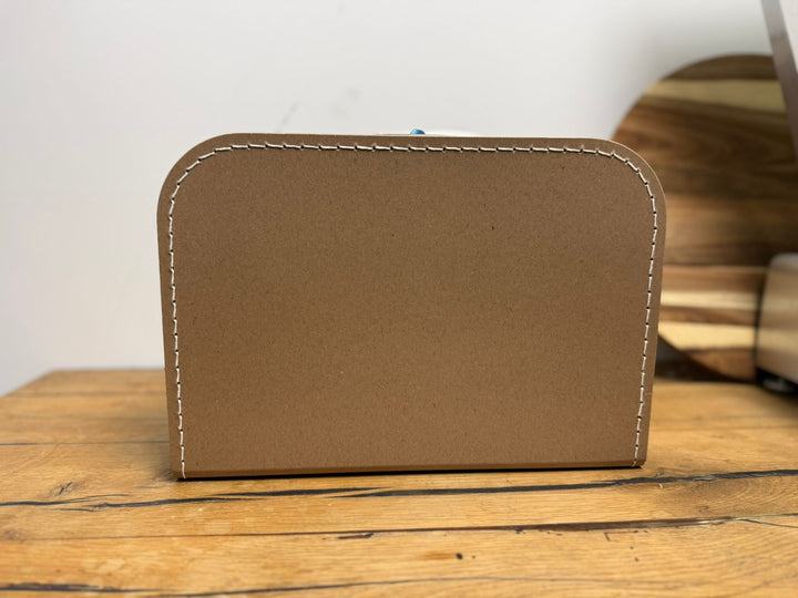 No Waste koffertje 30 cm kartonkleur met ernstige bodemschade