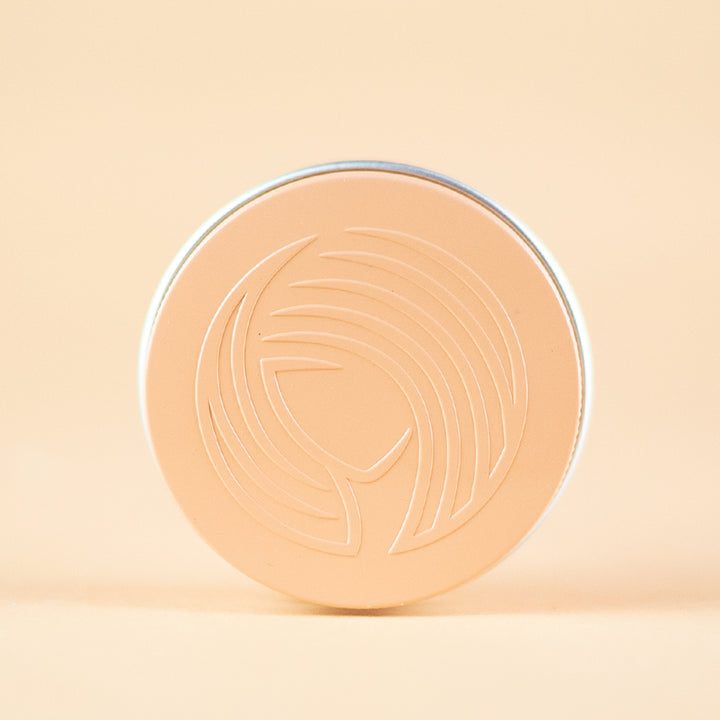 duurzaam peach reisblikje voor shampoobar en body bar handig meenemen op reis