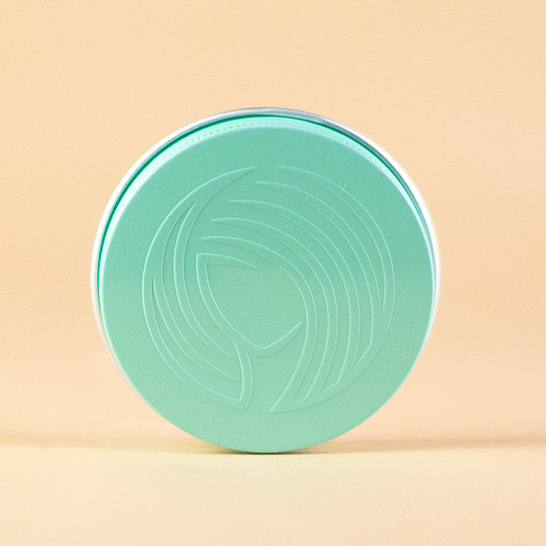 mint reisblikje voor shampoobar van ShampooBars.nl herbruikbaar blikje voor bars