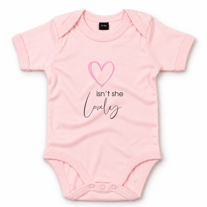 Roze romper meisje met Isn&