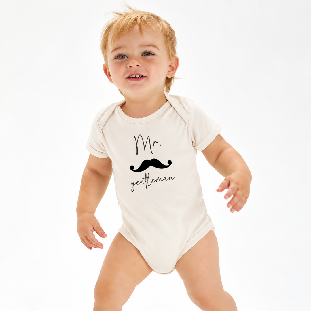 Baby romper jongen – Mr. Gentleman