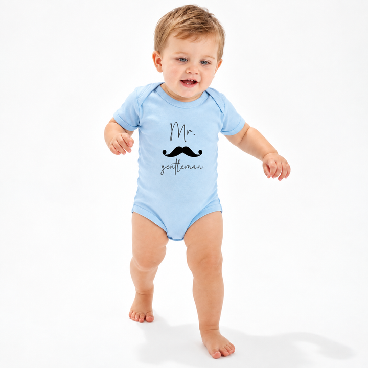 Baby romper jongen – Mr. Gentleman