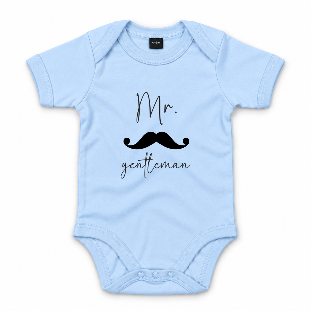 Baby romper jongen – Mr. Gentleman