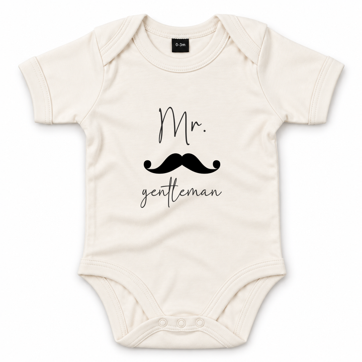 Baby romper jongen – Mr. Gentleman
