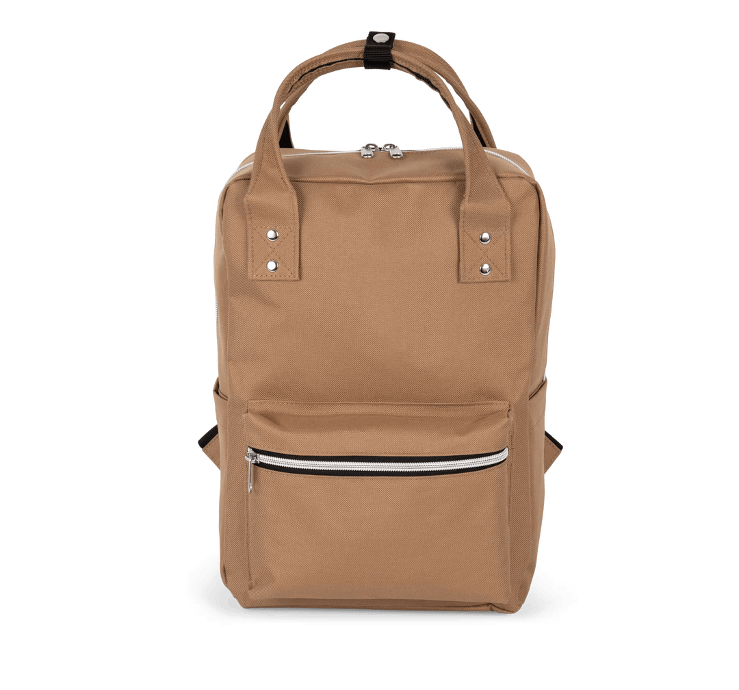 achterkant camel rugzak met naam urban kinderrugzak met ritsvak