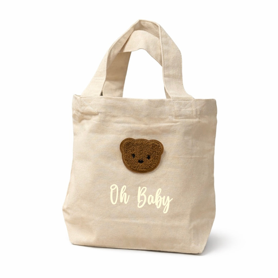 Kraamcadeau met naam – gepersonaliseerd baby cadeau met beertjes