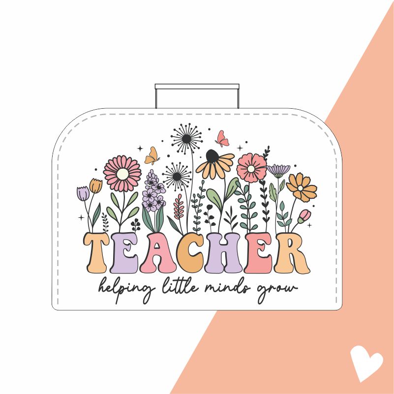 afscheidscadeau juf koffertje bedankt dat je me liet groeien afscheidscadeau klas cadeau juf afscheid